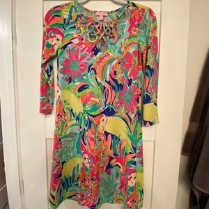 Lilly Pulitzer 3/4 sleeve dress